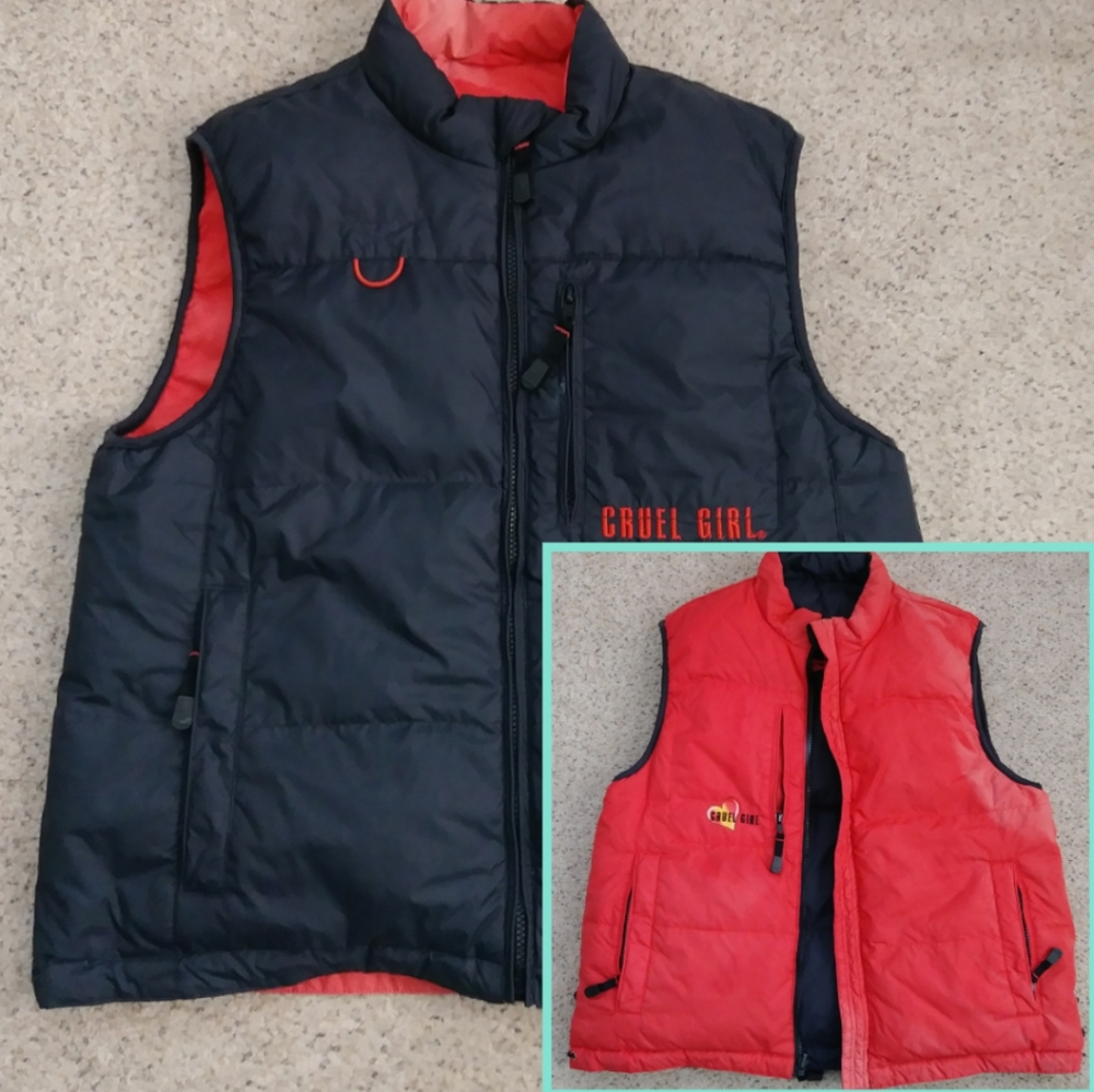 Cruel Girl puffer vest